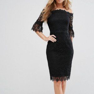 Paper Dolls Midi Lace Dress